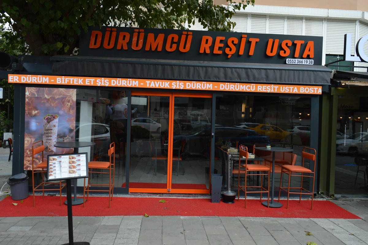 Dürümcü Reşit Usta Atakent dış cephe ve tabela